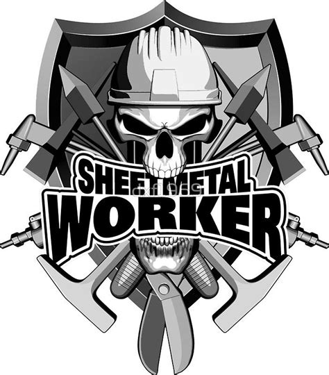 sheet metal workers logo|metal work logo design.